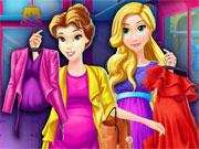 play Pregnant Princesses Shopping