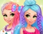 play Modern Rapunzel Rainbow Trends