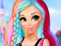 play Modern Rapunzel Rainbow Trends