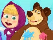 play Masha Bear Summer Fun
