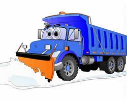 play Snow Plow Truck Jigsaw