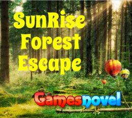 Novel Sunrise Forest Escape Game