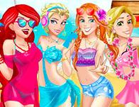 play Princess Beach Party