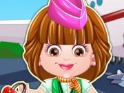 play Baby Hazel Air Hostess Dressup