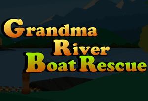 play Theescape Grandma River Boat Escape