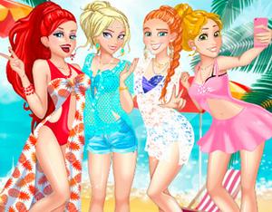 play Princess Beach Party