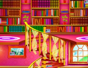 play Elsa Library Decoration