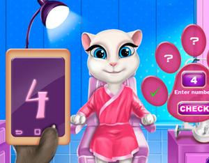 play Talking Angela Eye Doctor