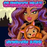 Clawdeen Wolf Newborn Baby