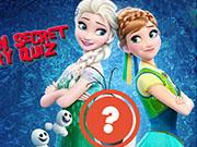 play Frozen Secret Diary Quiz