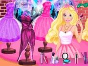 play Princess Barbie Fashion Room