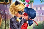 Ladybug Miraculous Kiss Girl Game
