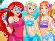 play Princess Beach Party