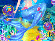 play Wonderful Mermaid Tail Tattoo