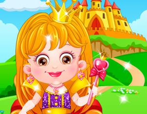 play Baby Hazel Royal Princess Dressup