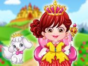 play Baby Hazel Royal Princess Dressup