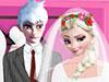play Elsa And Jack Wedding Dress Up