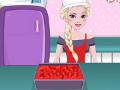 play Elsa Strawberry Pretzel Salad