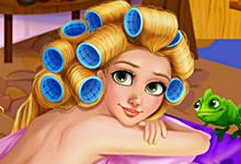 play Rapunzel Spa Care