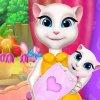 play Enjoy Talking Angela Baby Crib Decor