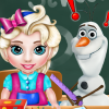 play Enjoy Baby Elsa School Time