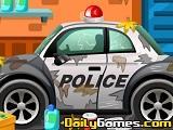 play Clean Up Police Car