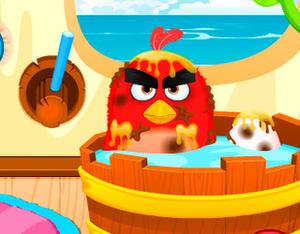 play Angry Birds Meet Red Nurse
