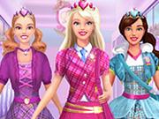 play Barbie School Uniform