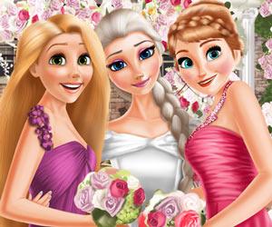 play Elsa And Princesses Wedding