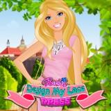 play Barbie Design My Lace Dress