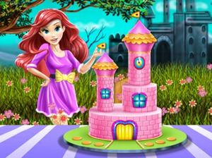 Princess Castle Cake Cooking