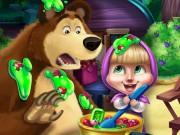 play Masha And Bear Kitchen Mischief