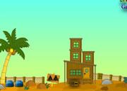 play Wooden Desert House - Kori Escape