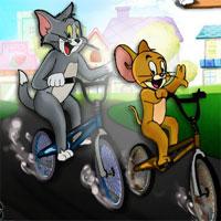 play Tom And Jerry Bmx Race