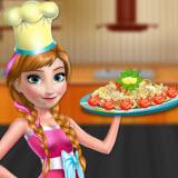 play Anna Cooking Pasta