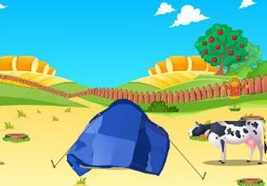 Starving Cow Rescue Game