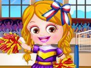 play Baby Hazel Cheerleader Dressup