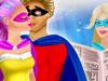 play Super Barbie Power Kissing