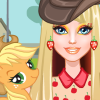 play Enjoy Barbie My Little Pony Makeover