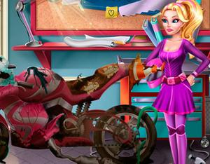 play Girls Fix It - Barbie Spy Motorcycle