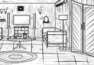 play B And W House Escape Game