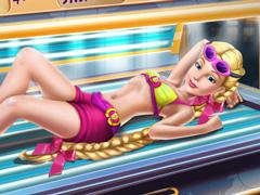 play Barbie Rapunzel Tanning