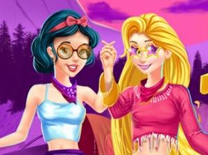 Disney Princesses Hippie Fashion