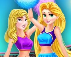 play Disney Princesses Cheerleaders