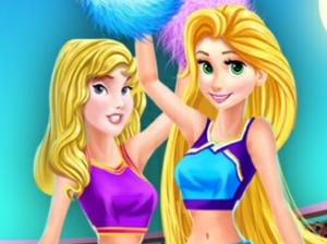 play Disney Princesses Cheerleaders