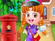 Baby Hazel Postwoman Dressup