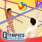 play Qlympics: Volleyball