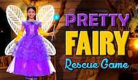 play Meena Pretty Fairy Rescue Escape