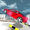 Flying Rooftop Car Sprint Simulator 3D - Stunt Car Driving Run Test Game