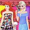 Elsa And Ariel Summer Fashion